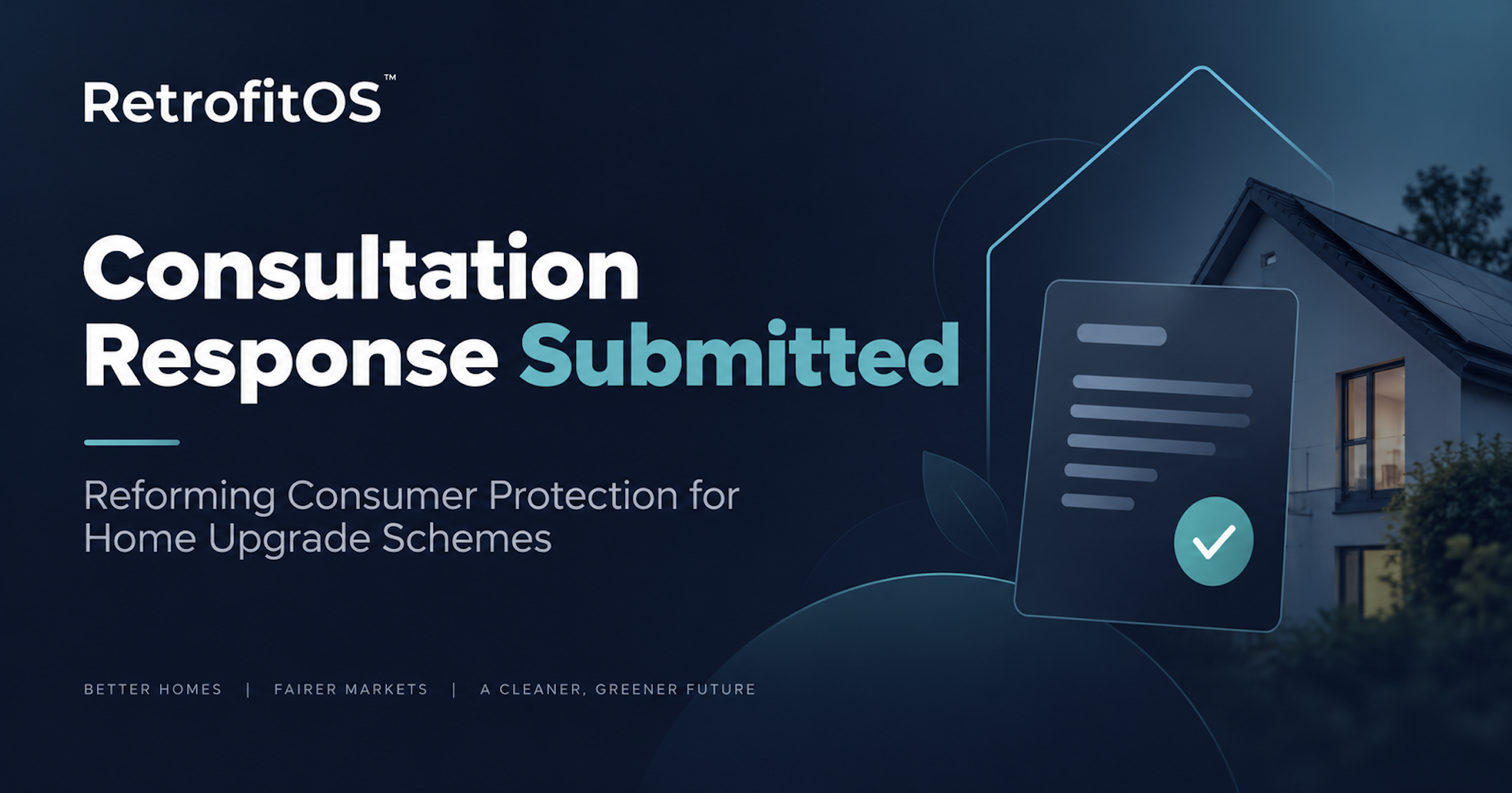 RetrofitOS submits response to Government consultation on consumer protection reform